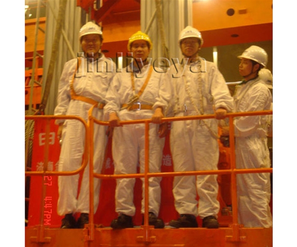 中核集團(tuán)江蘇核電有限公司四桅柱鋁合金升